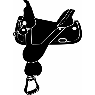 Cowboy Saddle Clipart