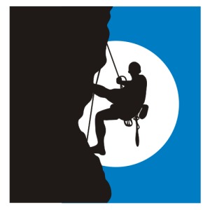 Rock climbing clip art