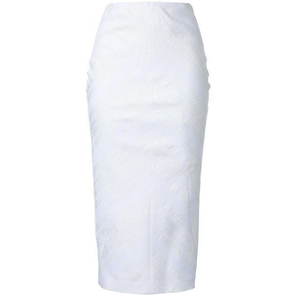 White Pencil Skirts | Denim Pencil ...