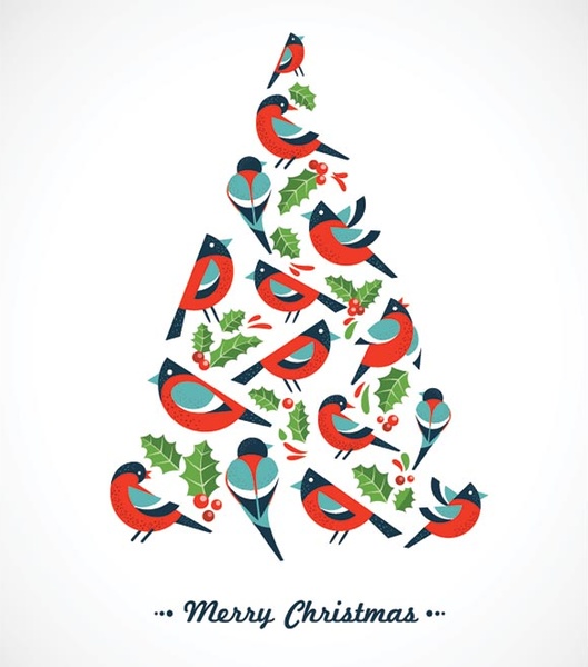 Xmas tree vector free vector download (5,928 Free vector) for ...