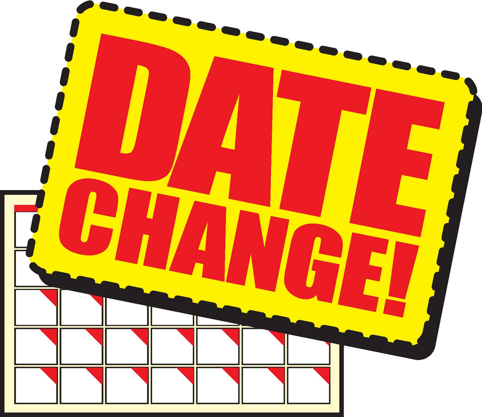 Schedule change clipart