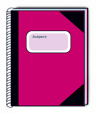 Clipart Notebook - Tumundografico