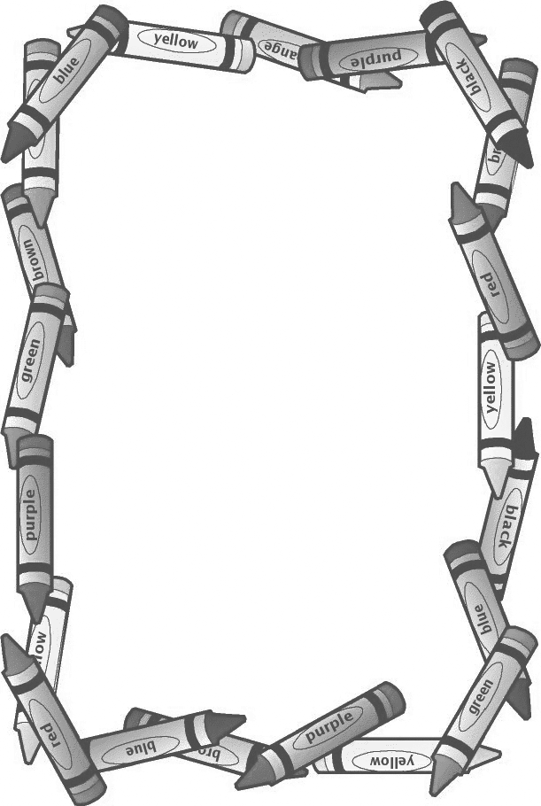 Black And White Border Clip Art