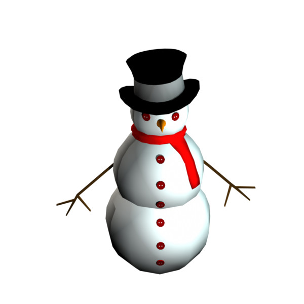 Animated Snowman Clipart
