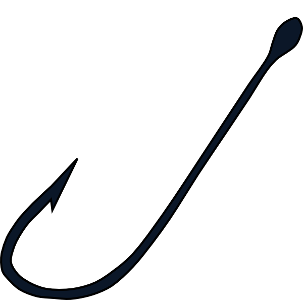Cute Fishing Hook Clipart - Free Clipart Images