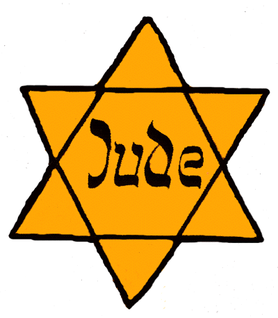 Holocaust Jewish Flag Yellow Star - ClipArt Best