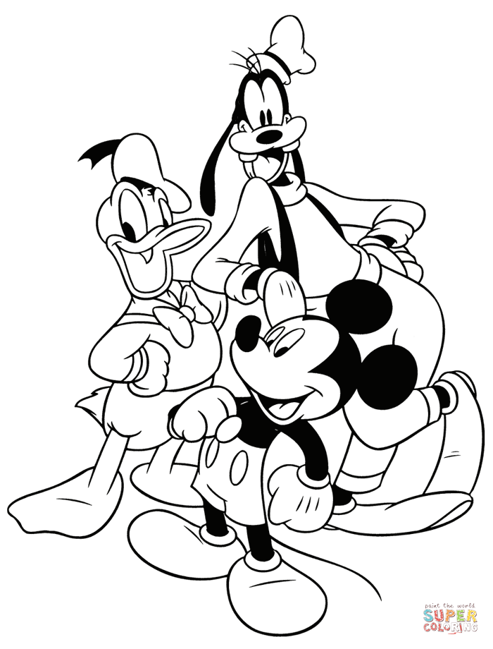 Donald Duck coloring pages | Free Coloring Pages