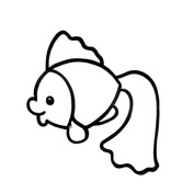 Goldfishes coloring pages | Free Coloring Pages