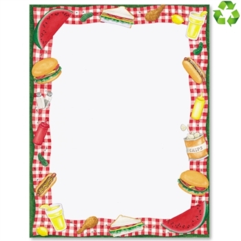 Picnic Border Clipart