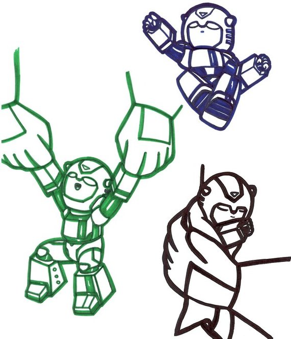 Bumblebee Sketch Clipart - Free to use Clip Art Resource