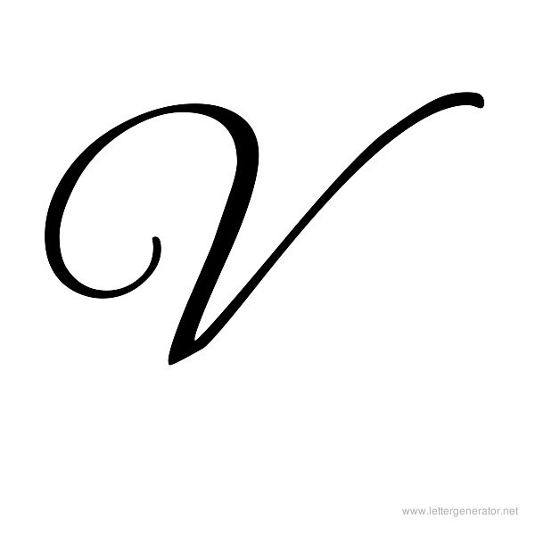 Letter V In Different Tattoo Styles 8169 | DFILES