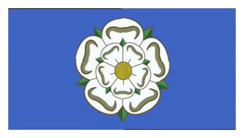 Traditional Yorkshire Rose County Flag Pin Badge: Amazon.co.uk ...