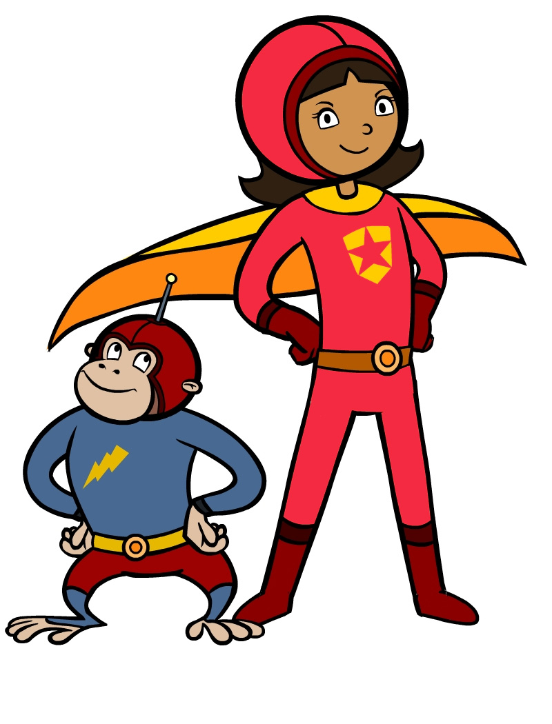 Animated family clipart of 10