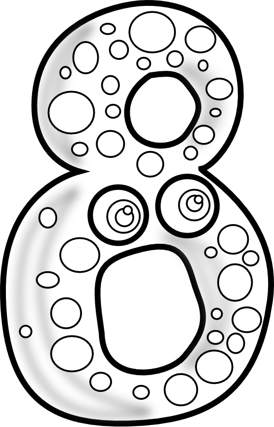Numbers Colouring - ClipArt Best
