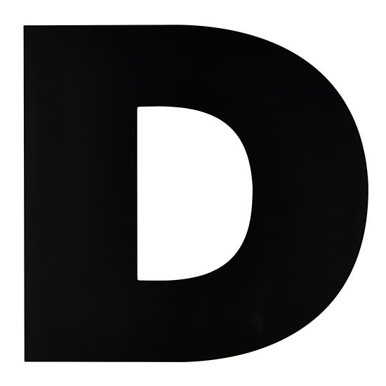 Not Giant Enough Letter D in Wall Letters | The Land of Nod