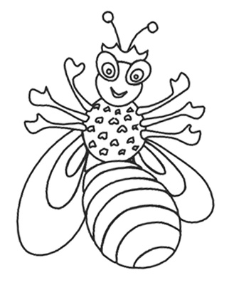 Bumble Bee Outline