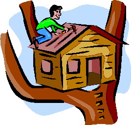 Clip Art - Clip art treehouse 191858