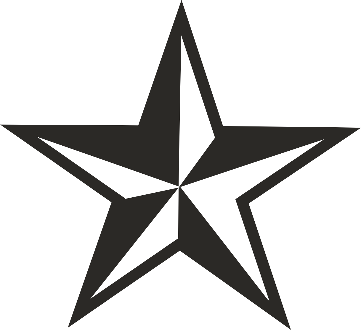 Flag Star Clip Art