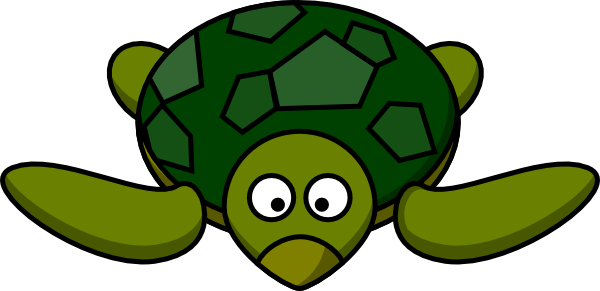 Cartoon Turtle Clip Art - vector clip art online ...