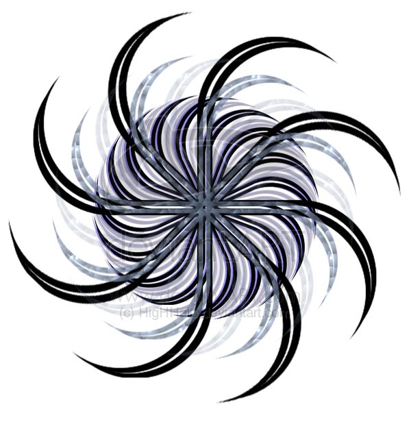 swirl twirl tattoo design