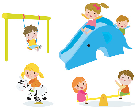 Clip Art Of A Playhouse Clip Art, Vector Images & Illustrations ...