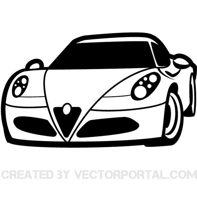 Free vector car clipart