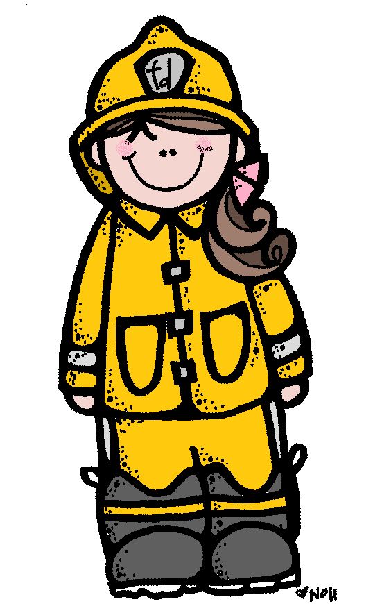 Firefighter Clipart | Girl Clipart ...