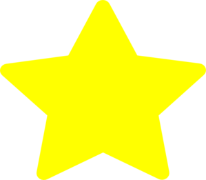 Large Yellow Star Clip Art - vector clip art online ...