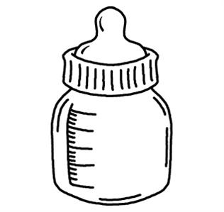 Baby bottle clipart - ClipartFox