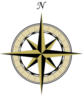 North South East West Compass Clipart - Free to use Clip Art Resource