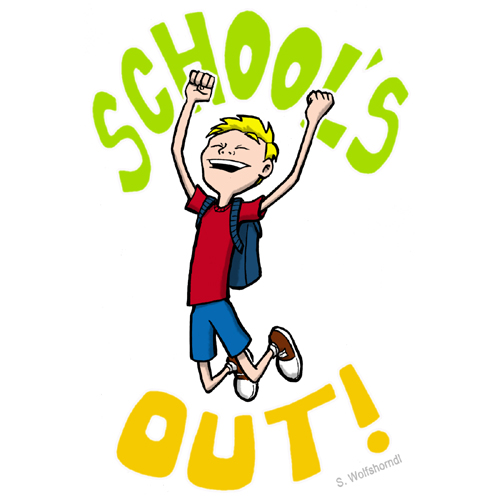 Schools Out Clipart