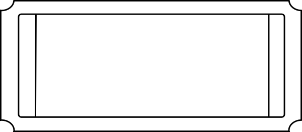 Ticket Shape Clipart
