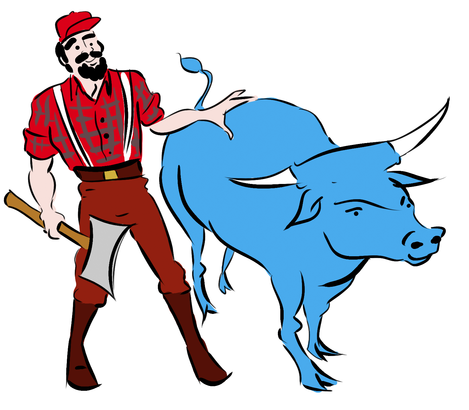 July 14th - Lumberjacks : SketchDaily