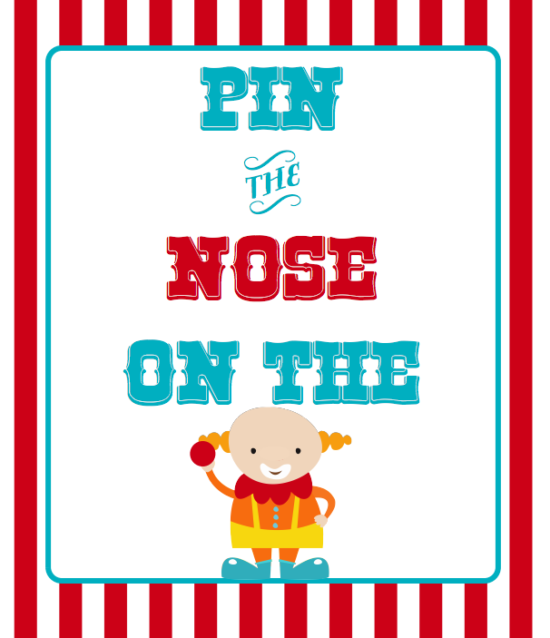 We Heart Parties: Free Printables Big Top Circus Party Free Printables