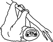 Free Black and White Animals Outline Clipart - Clip Art Pictures ...