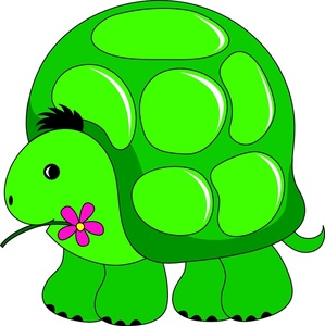 Turtle cartoon clipart