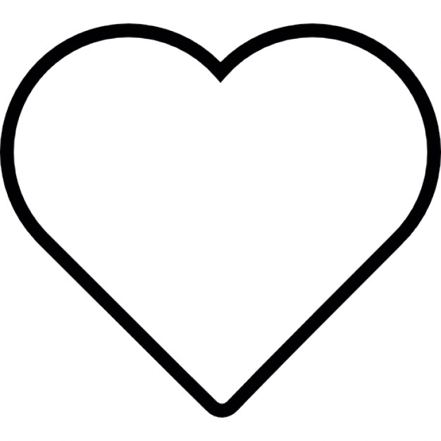 Like, heart symbol of IOS 7 interface Icons | Free Download