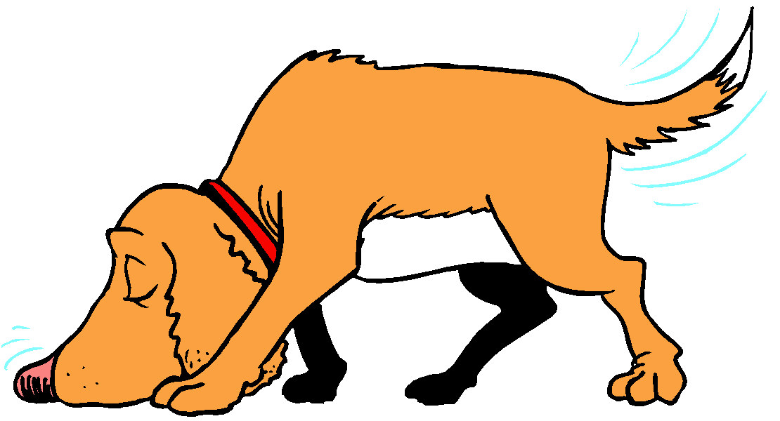 Dog animated clipart