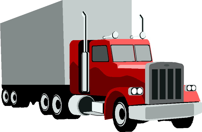 semitruck clipart