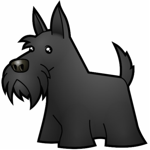 Scottie dog clip art