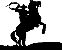 Cowboy Stickers | Cowboy Decals - Car Stickers