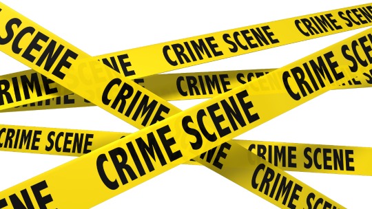 Cartoon Crime Scene