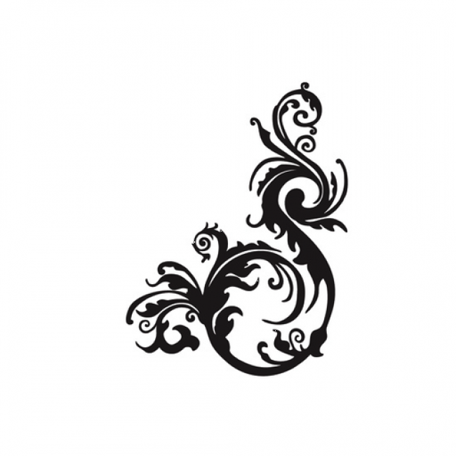 Corner Scroll Design - ClipArt Best