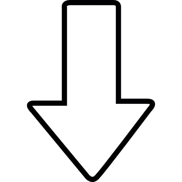 Arrow bold left, IOS 7 interface symbol Icons | Free Download