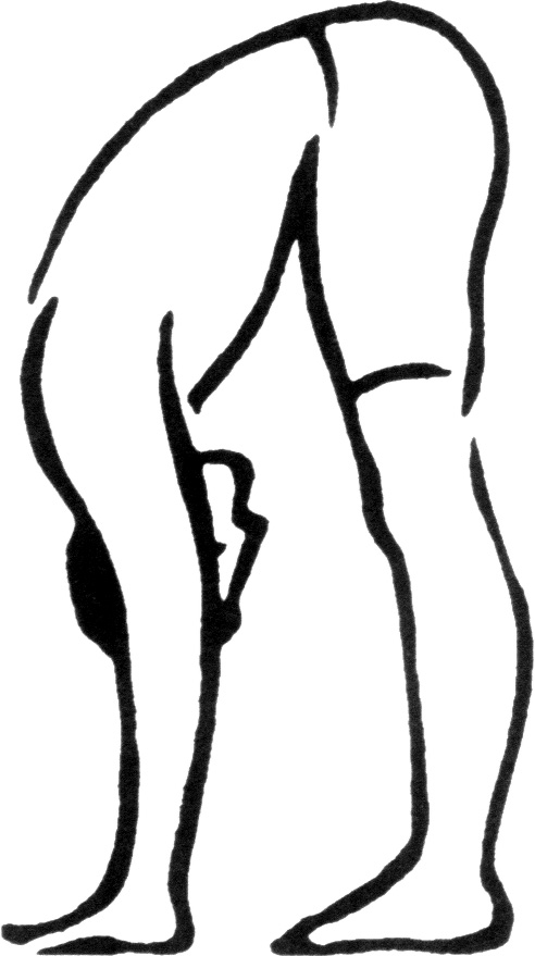 Touch Your Toes Cartoon Touch Sense Bend Down And Touch Toes ...