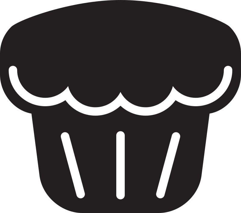 Clipart - Kitchen Icon - Muffin