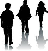 Kids fashion show clipart