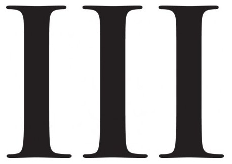 Clipart roman numerals