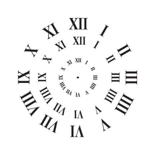 Square Clock Face Template Clock templates patterns, Square Clock ...