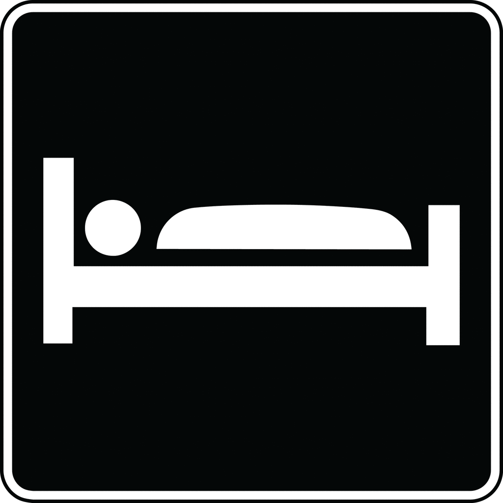 Sleep Black And White Clipart